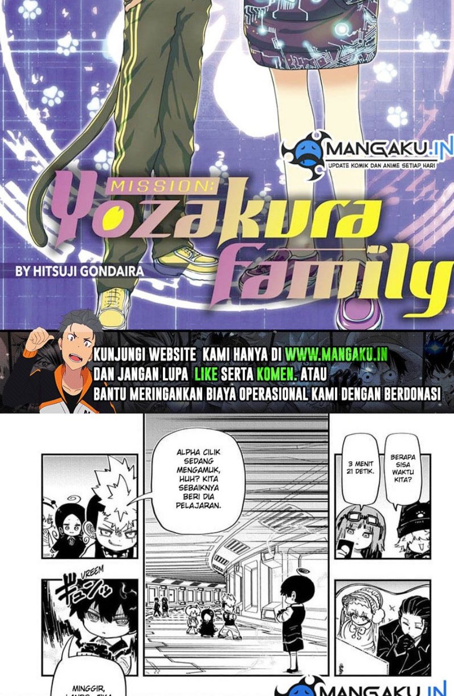 Dilarang COPAS - situs resmi www.mangacanblog.com - Komik mission yozakura family 184 - chapter 184 185 Indonesia mission yozakura family 184 - chapter 184 Terbaru 1|Baca Manga Komik Indonesia|Mangacan