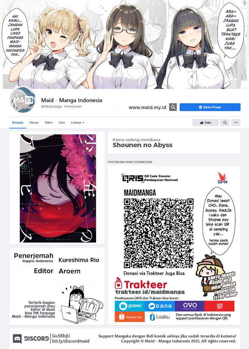 Dilarang COPAS - situs resmi www.mangacanblog.com - Komik shounen no abyss 110 - chapter 110 111 Indonesia shounen no abyss 110 - chapter 110 Terbaru 1|Baca Manga Komik Indonesia|Mangacan